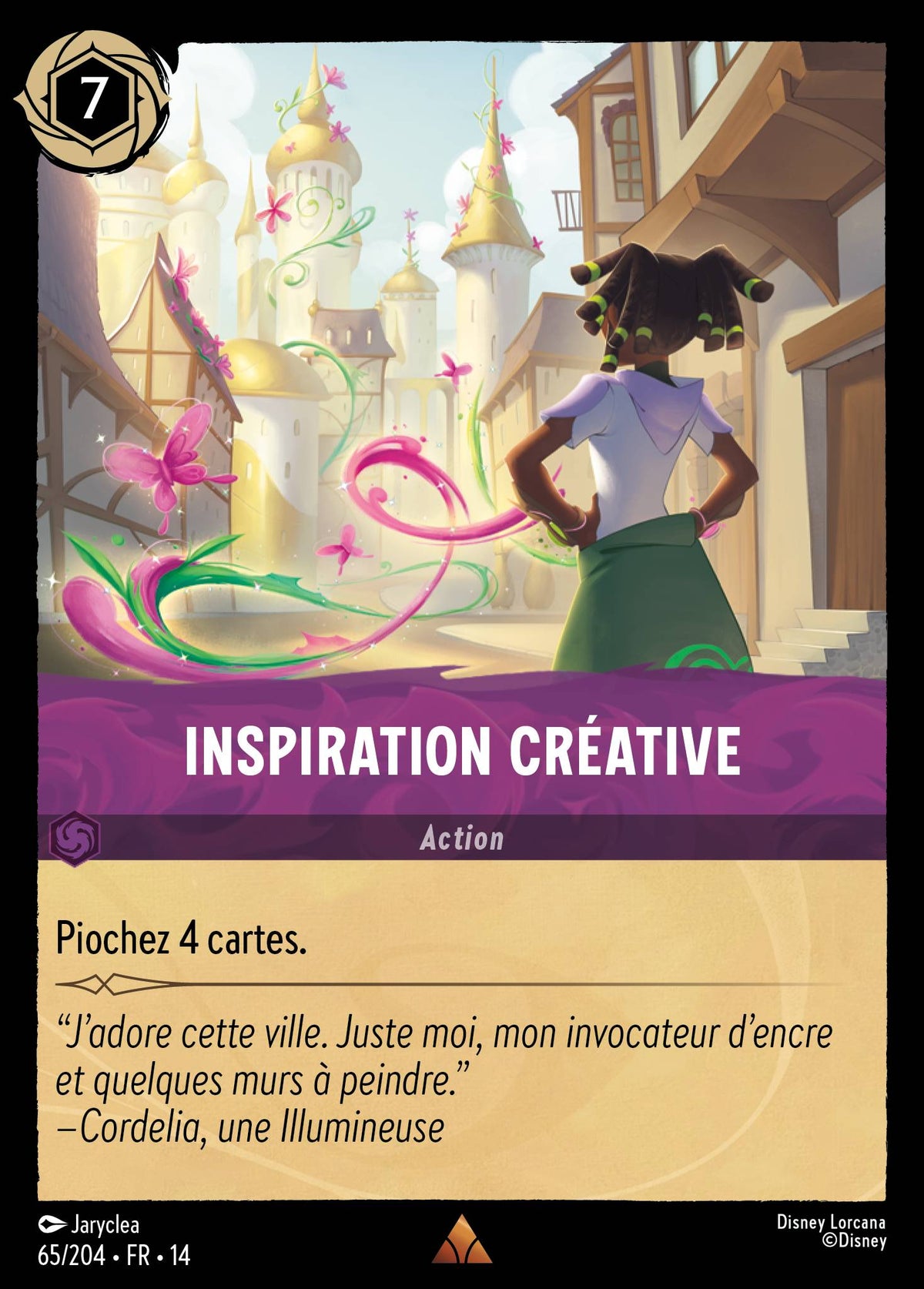 Carte Lorcana 065/204 Inspiration créative | LorenZone