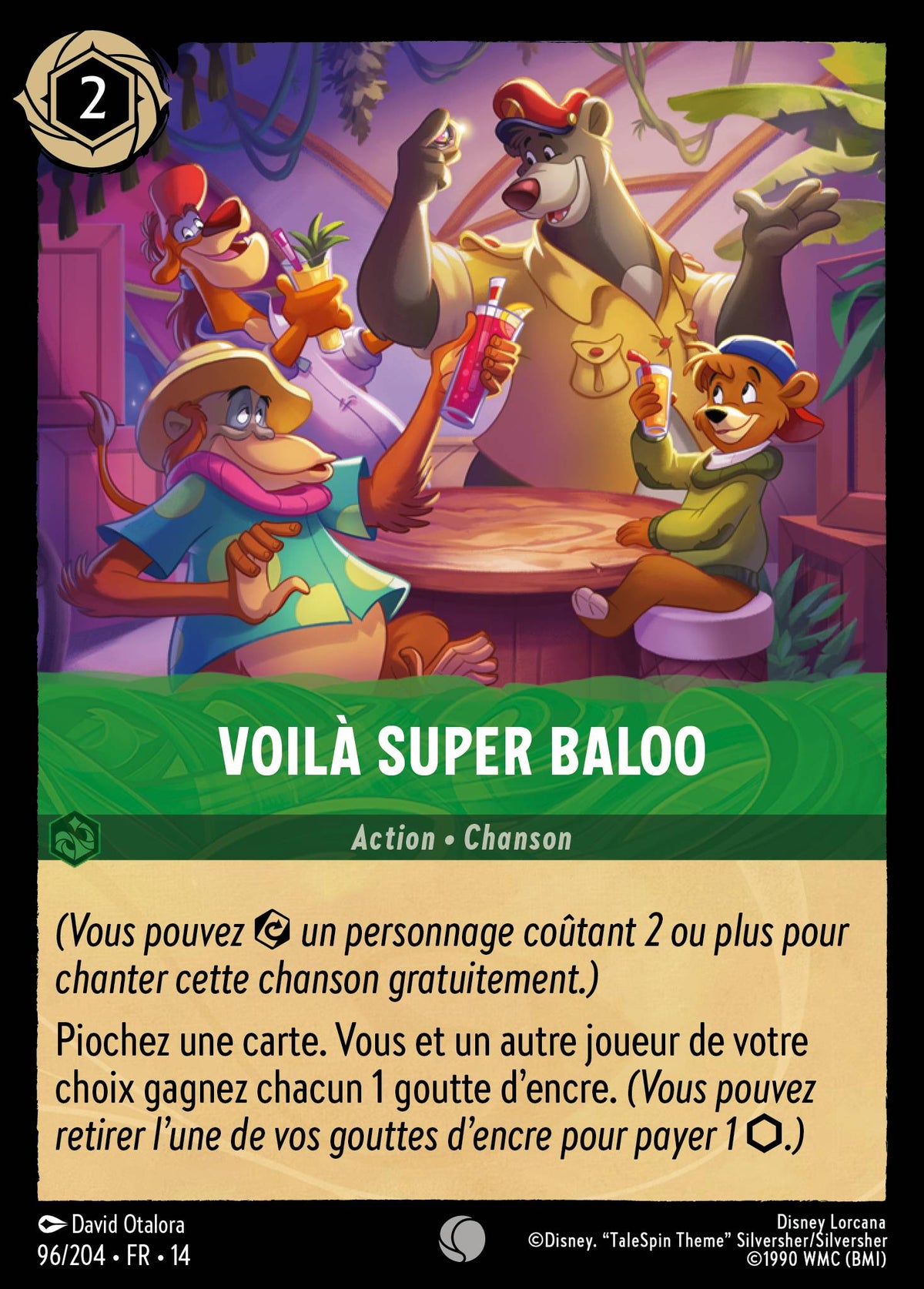 Carte Lorcana 096/204 Voilà Super Baloo | LorenZone