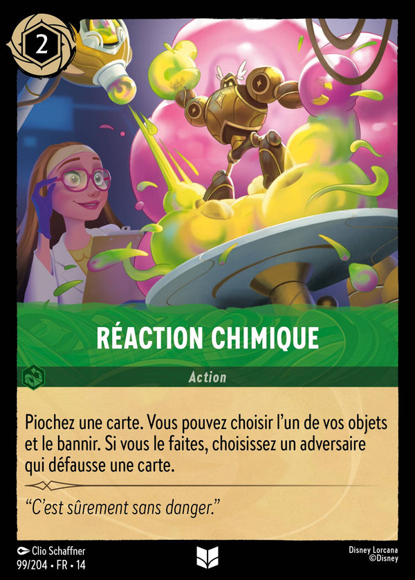Carte Lorcana 099/204 Réaction chimique | LorenZone