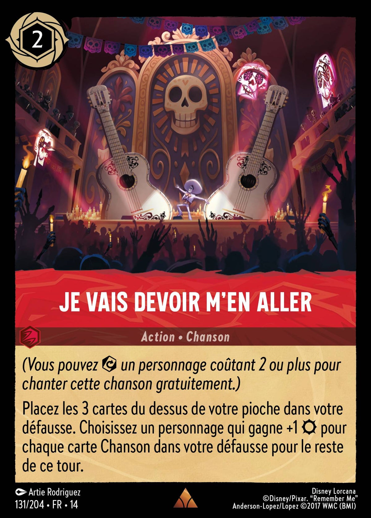 Carte Lorcana 131/204 Je vais devoir m'en aller | LorenZone