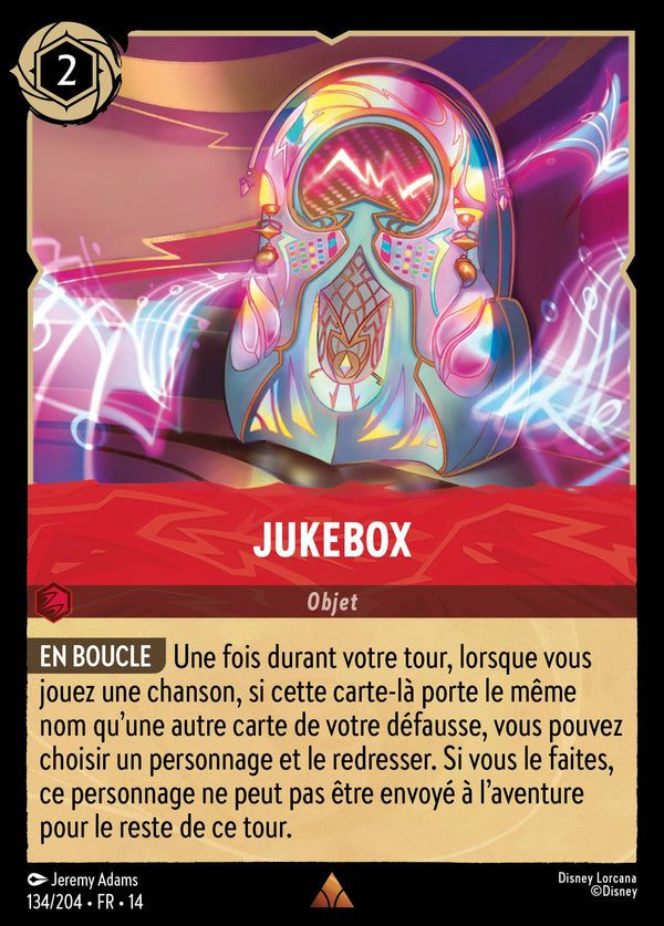 Carte Lorcana 134/204 Jukebox | LorenZone