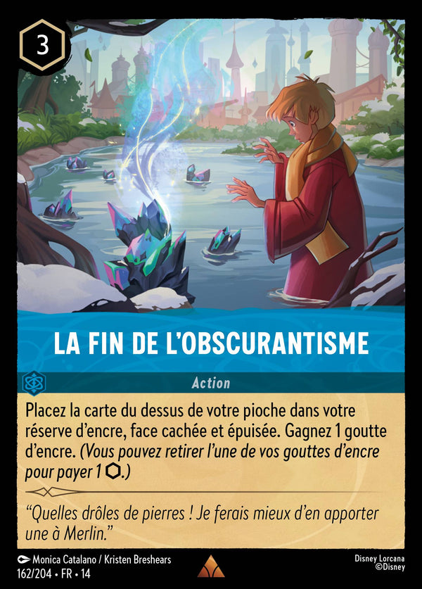 Carte Lorcana 162/204 La fin de l'obscurantisme | LorenZone