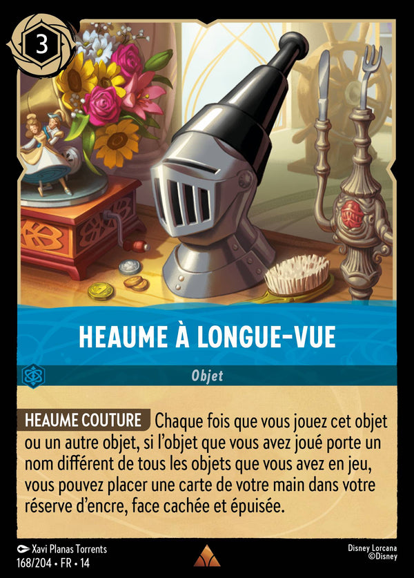 Carte Lorcana 168/204 Heaume à longue-vue | LorenZone