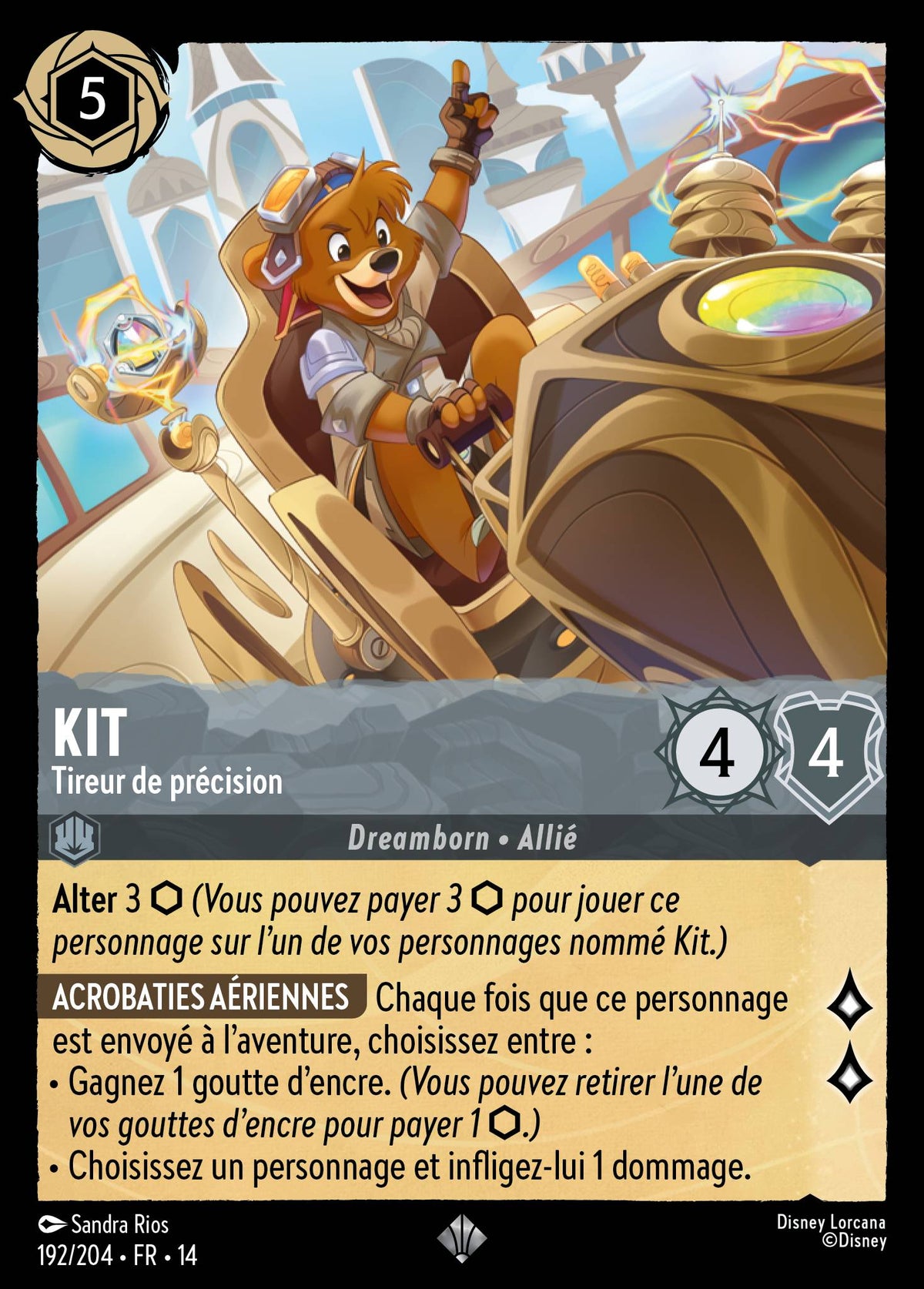 Carte Lorcana 192/204 Kit, Tireur de précision | LorenZone