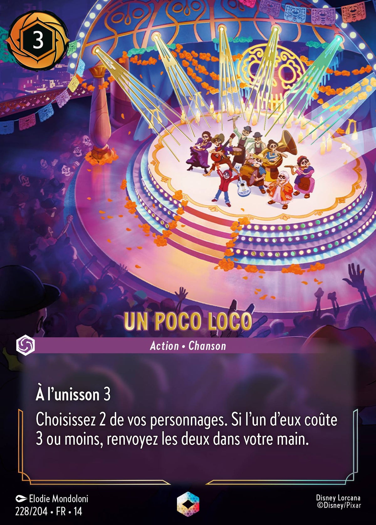 Carte Lorcana 228/204 Un Poco Loco | LorenZone