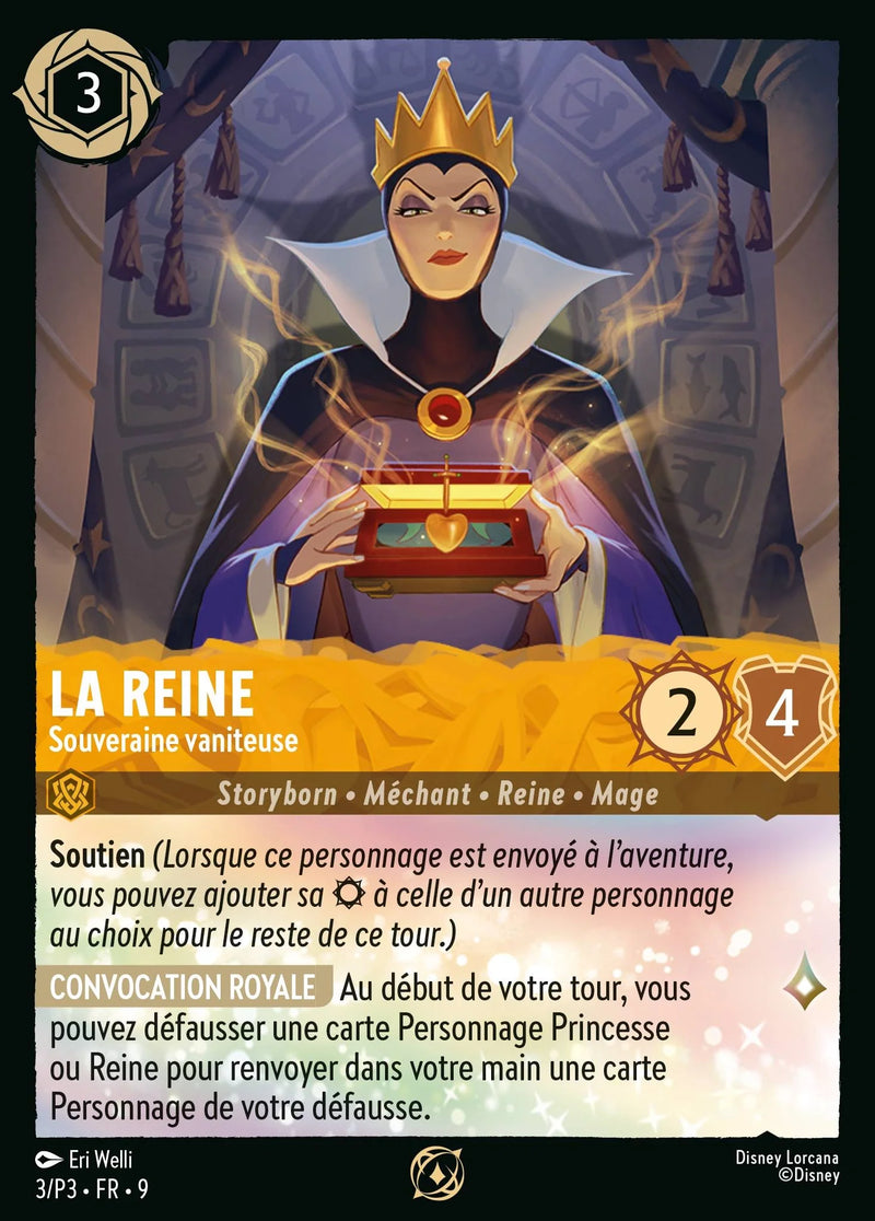 Carte Lorcana 003 La Reine Promo | LorenZone