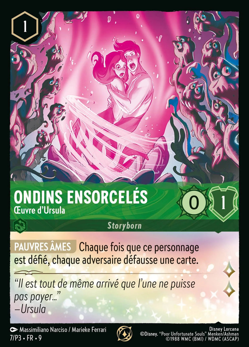 Carte Lorcana 007 Ondins Ensorcelés Promo | LorenZone