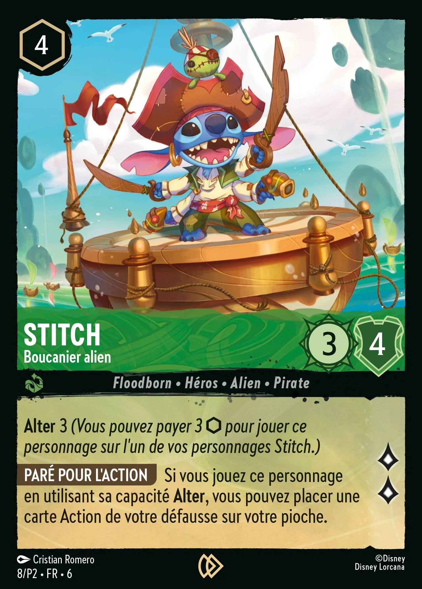 Carte Lorcana 008 Stitch Promo | LorenZone