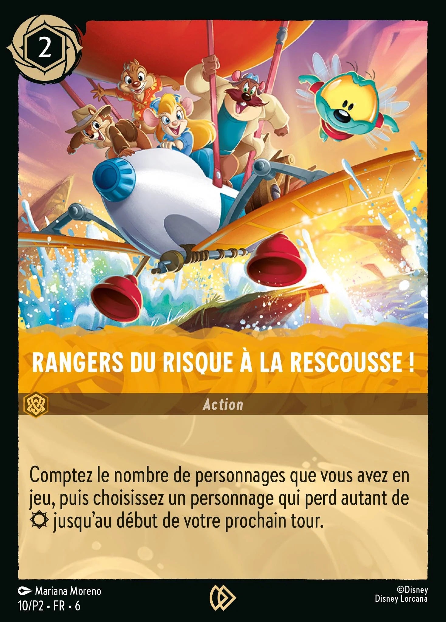 Carte Lorcana 010 Rangers du risque à la rescousse ! Promo | LorenZone