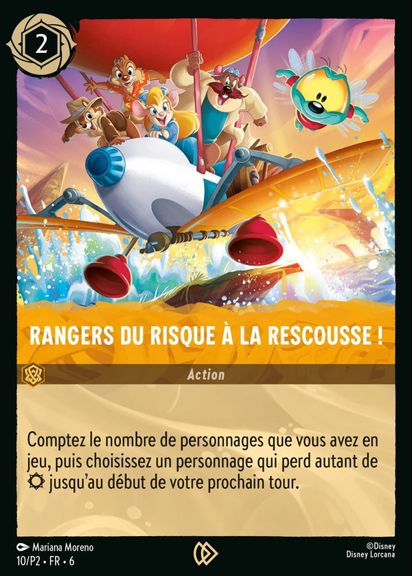 Carte Lorcana 010 Rangers du risque à la rescousse ! Promo | LorenZone
