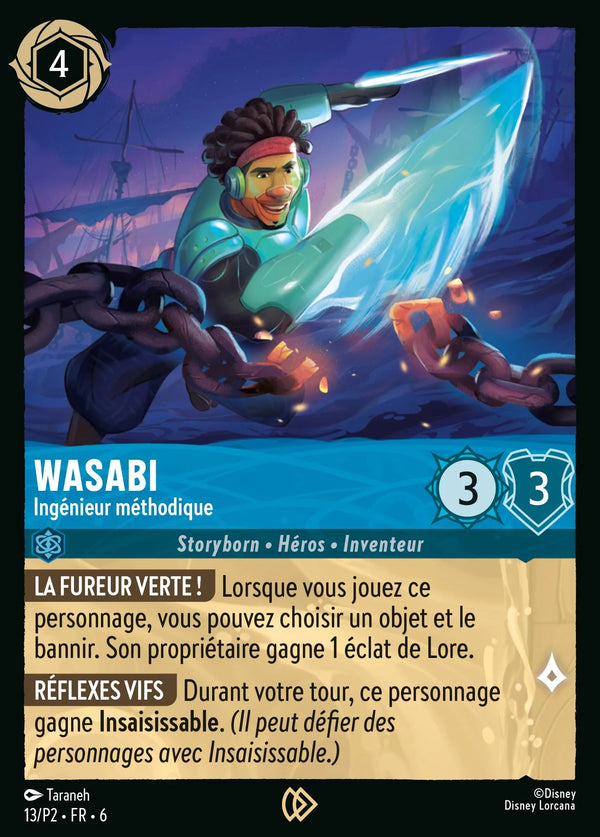 Carte Lorcana 013 Wasabi Promo | LorenZone