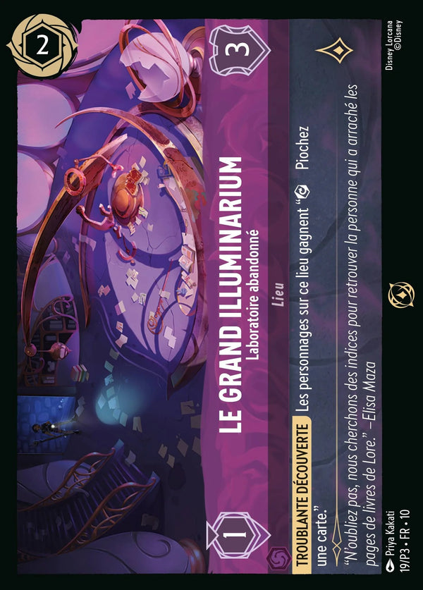 Carte Lorcana 019 Le grand Illuminarium Promo | LorenZone