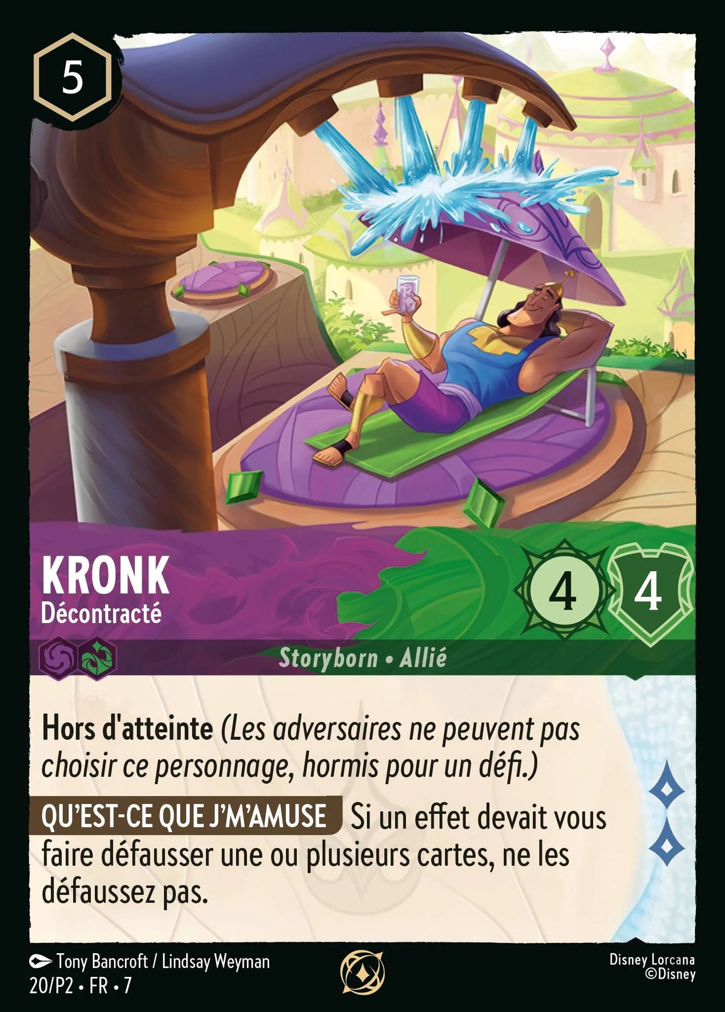 Carte Lorcana 020 Kronk Promo | LorenZone