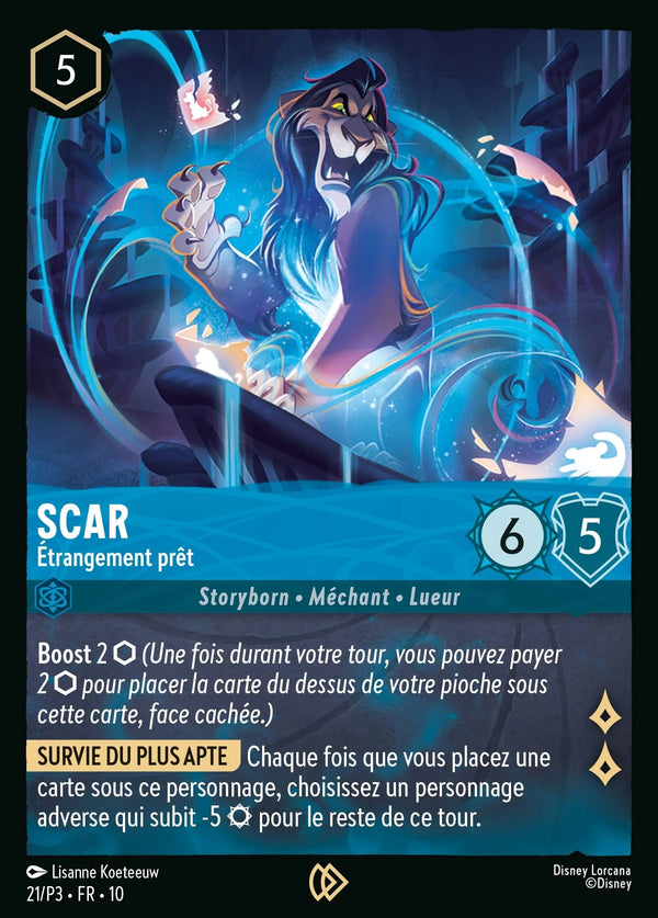 Carte Lorcana 021 Scar Promo | LorenZone