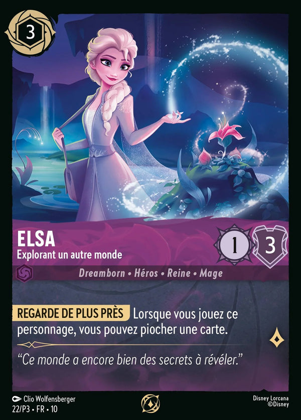 Carte Lorcana 022 Elsa Promo | LorenZone