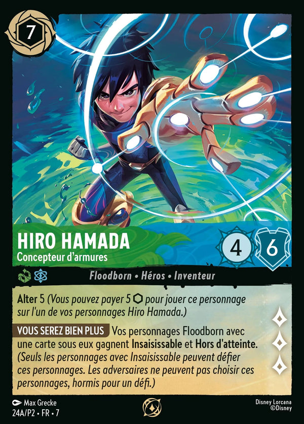 Carte Lorcana 024 Hiro Hamada Promo | LorenZone