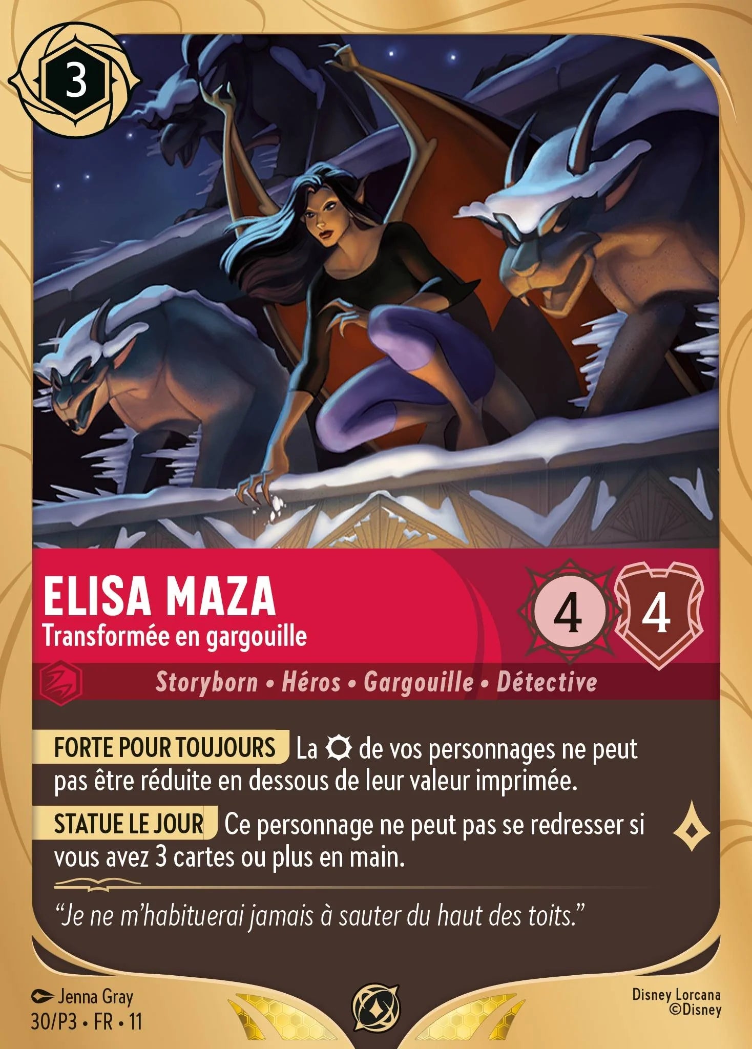 Carte Lorcana 030 Elisa Maza Promo | LorenZone