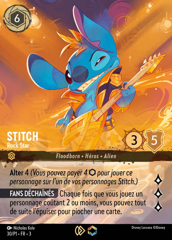 Carte Lorcana 030 Stitch Enchantée | LorenZone
