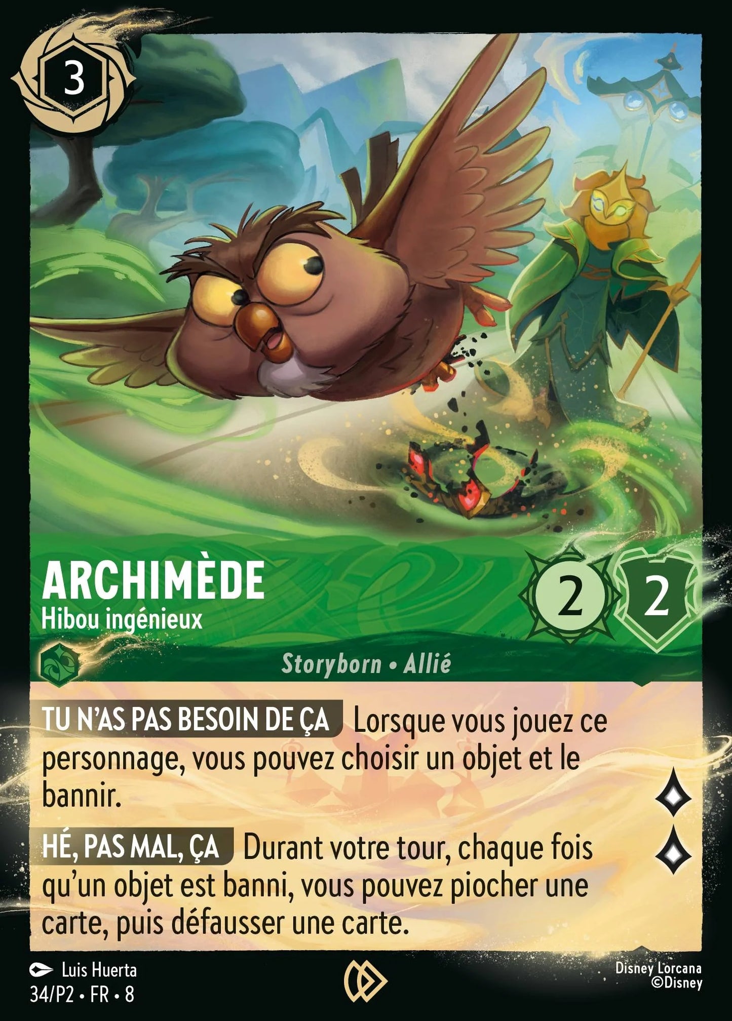 Carte Lorcana 034 Archimède Promo | LorenZone