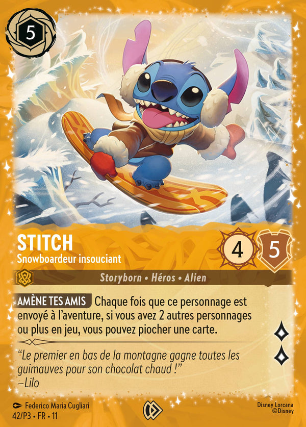 Carte Lorcana 042 Stitch Promo | LorenZone