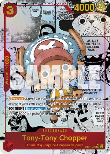 Carte One Piece Tony-Tony Chopper EB01-006 - The Best