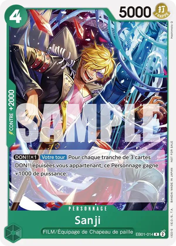 Carte One Piece EB01-014 Sanji V2 | LorenZone