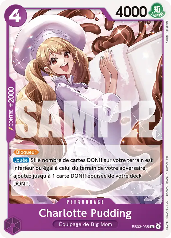 Carte One Piece EB03-035 Charlotte Pudding | LorenZone
