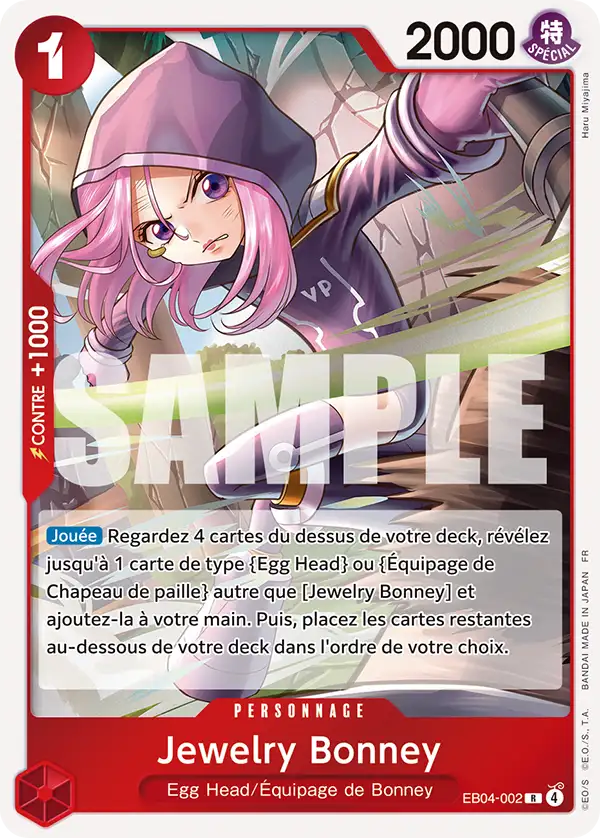 Carte One Piece EB04-002 Jewelry Bonney V1 | LorenZone