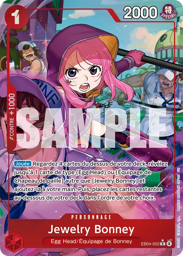 Carte One Piece EB04-002 Jewelry Bonney V2 | LorenZone