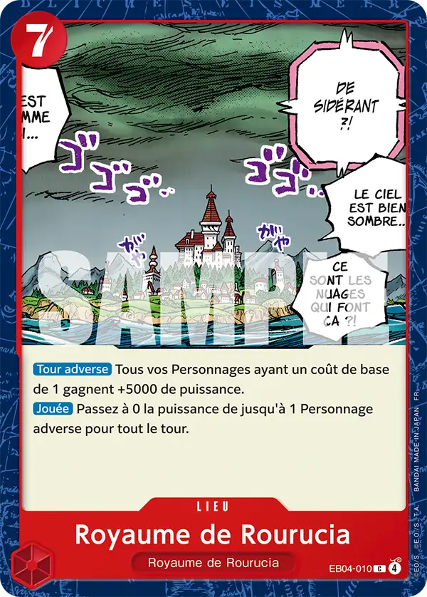 Carte One Piece EB04-010 Royaume de Rourucia | LorenZone