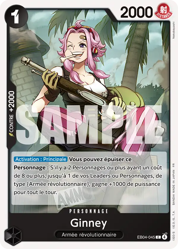 Carte One Piece EB04-045 Ginney | LorenZone