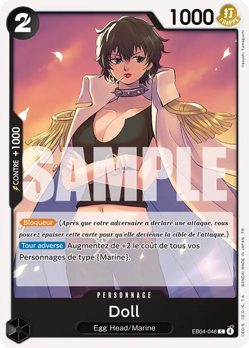 Carte One Piece Doll EB04-046 - Aventure sur l'Île de Dieu