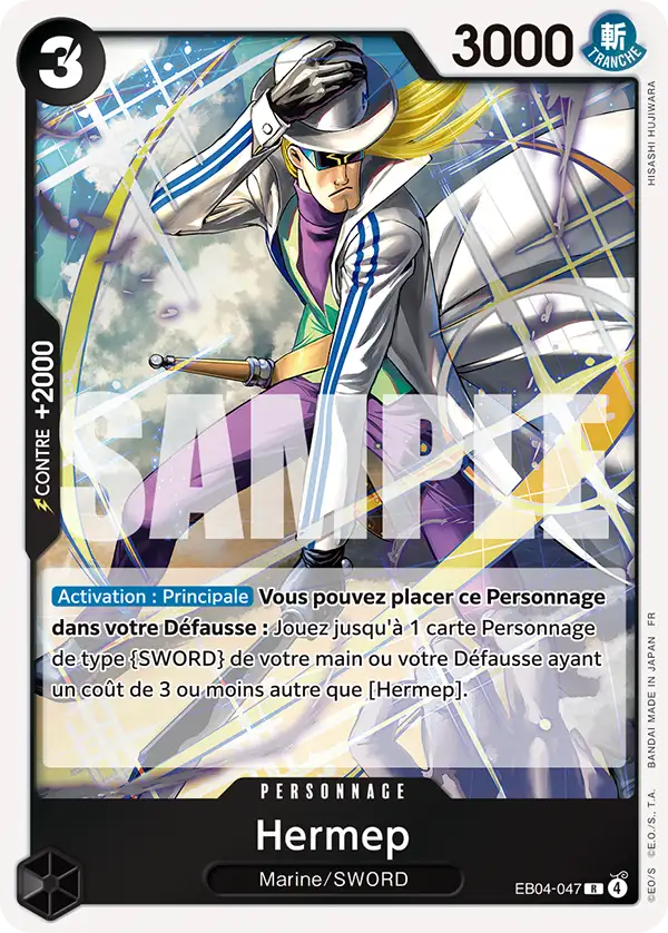 Carte One Piece EB04-047 Hermep | LorenZone