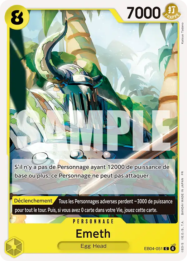 Carte One Piece EB04-051 Emeth | LorenZone