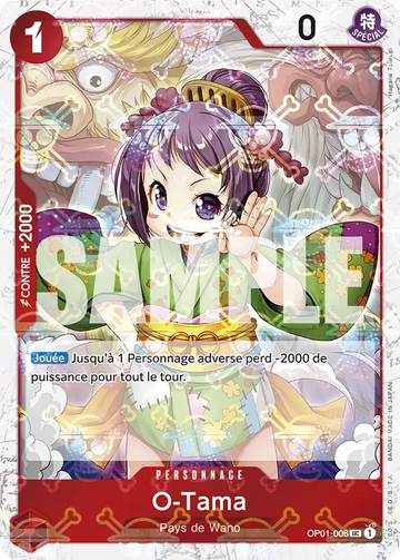 Carte One Piece O-Tama OP01-006 V2 - The Best