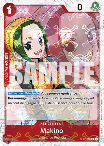 Carte One Piece Makino OP02-015 V2 - The Best