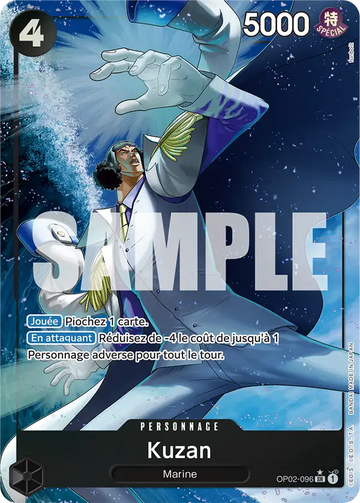 Carte One Piece Kuzan OP02-096 V2 - The Best