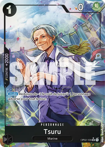 Carte One Piece Tsuru OP02-106 V3 - The Best