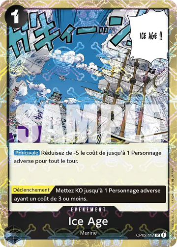 Carte One Piece Ice Age OP02-117 V2 - The Best