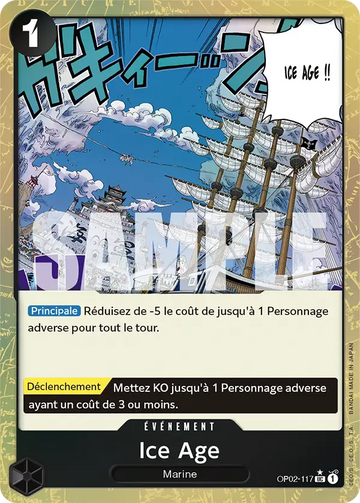 Carte One Piece Ice Age OP02-117 V3 - The Best