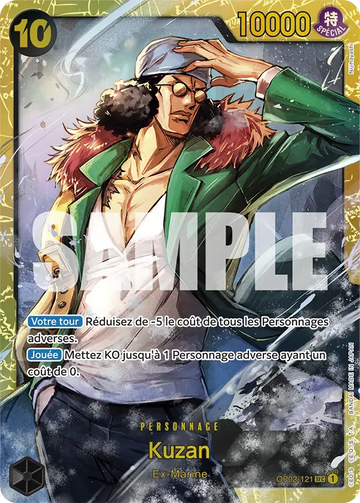 Carte One Piece Kuzan OP02-121 V1 - The Best