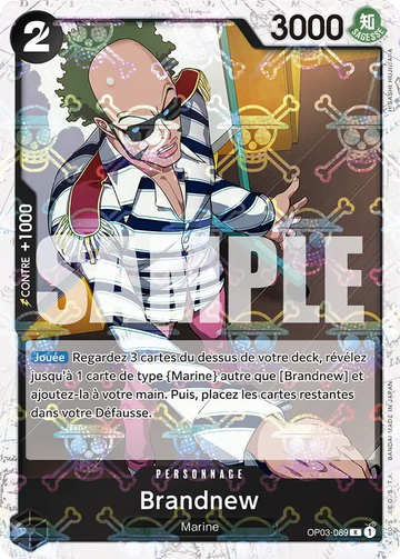 Carte One Piece Brandnew OP03-089 V2 - The Best