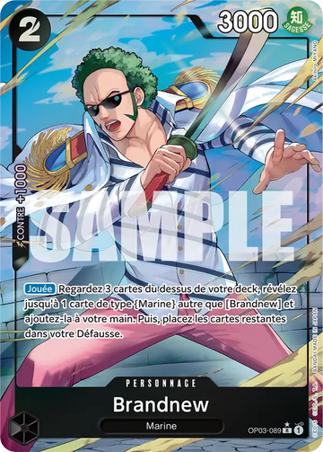 Carte One Piece Brandnew OP03-089 V4 - The Best