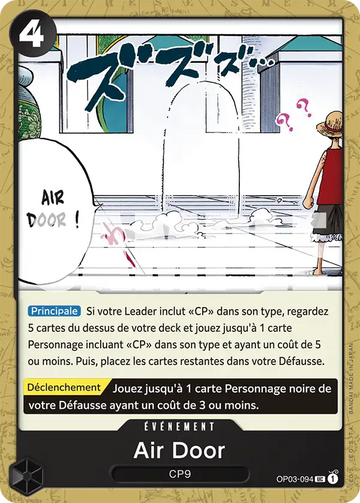 Carte One Piece Air Door OP03-094 V1 - The Best
