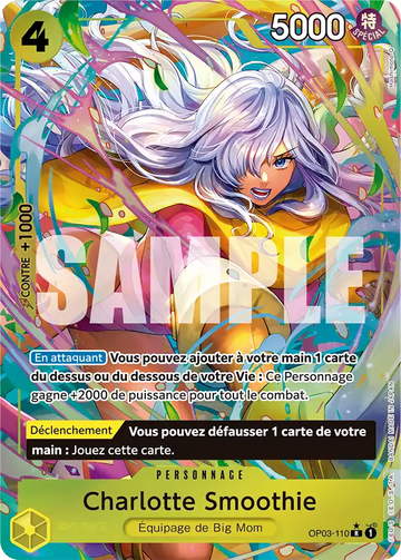 Carte One Piece Charlotte Smoothie OP03-110 V4 - The Best