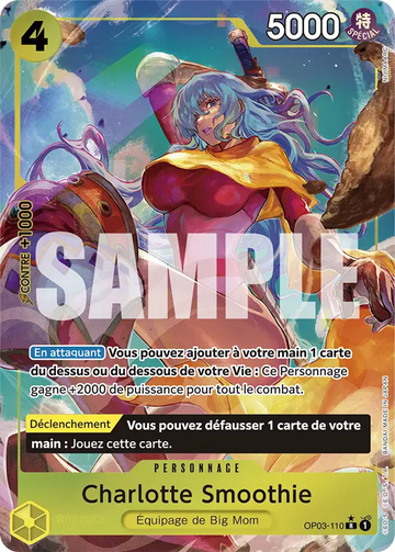 Carte One Piece Charlotte Smoothie OP03-110 V3 - The Best