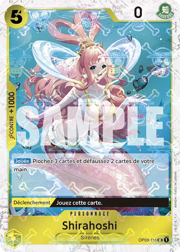Carte One Piece Shirahoshi OP03-116 V2 - The Best