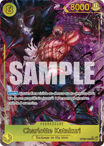 Carte One Piece Charlotte Katakuri OP03-123 V2 - The Best