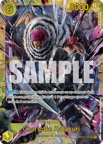 Carte One Piece Charlotte Katakuri OP03-123 V1 - The Best