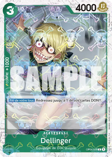 Carte One Piece Dellinger OP04-029 V2 - The Best